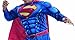 Rubie's DC Comics Child's Deluxe Muscle-Chest Superman Costume, Medium