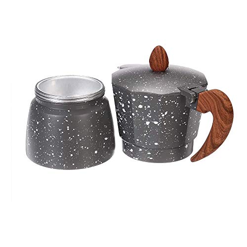 TWDYC Kaffeemaschine Aluminium Espresso Espressokocher Topf Kaffeemaschine Pot Stovetop Kaffeemaschine – Bild 6