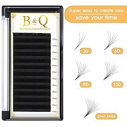 Easy Fan Lashes C-0.05-17mm B&Q LASH Easy Fan Lash