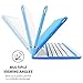 iPad Mini 1 / 2 / 3 360 Rotatable Keyboard Case, Snugg - Ultra Slim Keyboard Cover Case with Bluetooth Connectivity (Blue) For Apple iPad Mini 1 / 2 / 3 Retina