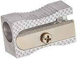 Integra Aluminum Pocket Sharpener, Steel, Silver (ITA42852) 3 Pack