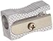 Integra Aluminum Pocket Sharpener, Steel, Silver (ITA42852) 3 Pack