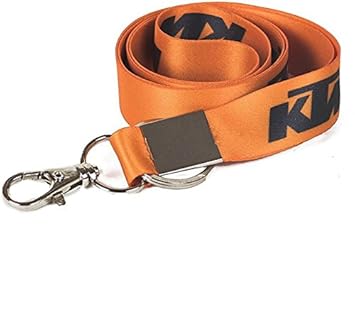 SKY ENTERPRISES Ktm Id Tag Logo Keychain (Orange)