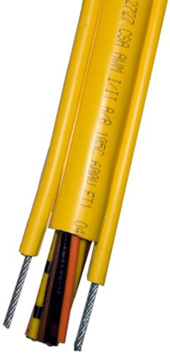 KH IndustriesCPCS-16/12-25FT Pendant Cable with External Strain Relief, PVC Jacket, 12 Conductor, 16 AWG, 25' Length, Yellow