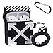 Gift-Hero Compatible with Airpods 1&2 Soft Silicone Cute Case, Cartoon 3D Fun Luxury Funny Cool Design Designer Character Skin Stylish Fashion Cover for Girls Boys Kids Teens Air pods (Black Arrow)