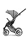 Mutsy Evo Farmer Edition Stroller, Black Chassis/Farmer Mist
