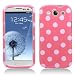 Pink Polka Dots Pattern Soft Candy Skin TPU Gel Case Cover For Samsung Galaxy S i9300