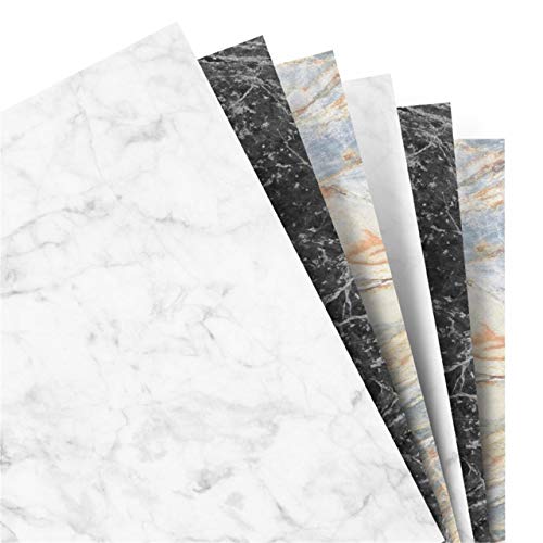 A5 Marble Plain Paper