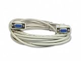 Your Cable Store 25 Foot DB9 9 Pin Serial Port Null Modem Cable Female/Female RS232