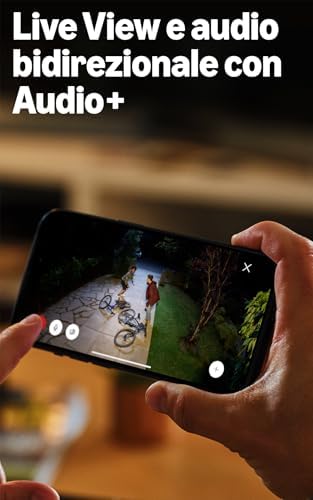 videocamera Pro con proiettori (Floodlight Cam Pro, ultimo modello) | Videocamera di sicurezza esterna | Retinal 4K, Zoom 10x, 2000 lumen | Prova gratuita di 30 giorni piano d'abbonamento Ring