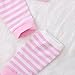 3pcs Newborn Infant Baby Girls Clothes Tops Romper+Warm Leggings+Headband Outfits Set (0-3 Months, Pink)