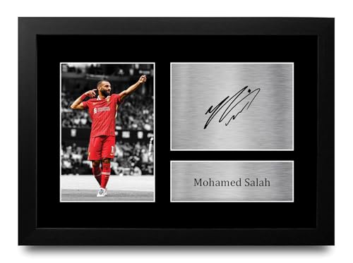 Mohamed Salah (A4 Framed)