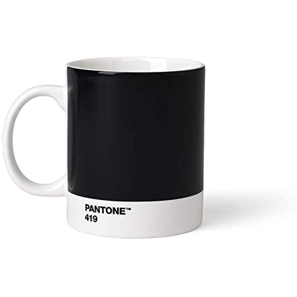 Copenhagen Design 101030419 PANTONE Mug, coffee/tea cup, fine china (ceramic), 375 ml, black, 419 C, Porcelain, One size — image 1
