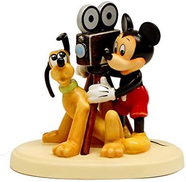 ゴーベル ミッキーマウスとプルート陶器フィギュア ディズニアナコンベンション限定版 ディズニー フィギュアリン Clorela