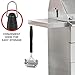 Flexzos Effortless Bristle Free BBQ Grill Brush with Steel Scraper | Safe for All Grills Types & Grill Grates | Includes Storage Case