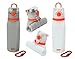 Collapsible Water Bottle - Premium Reusable Sports and Travel Water Bottles - Safe BPA Free - FDA Approved Medical Grade Silicone - Leak Proof, Foldable, Outdoor, Hiking, Fitness, Gym Flask - 26 oz