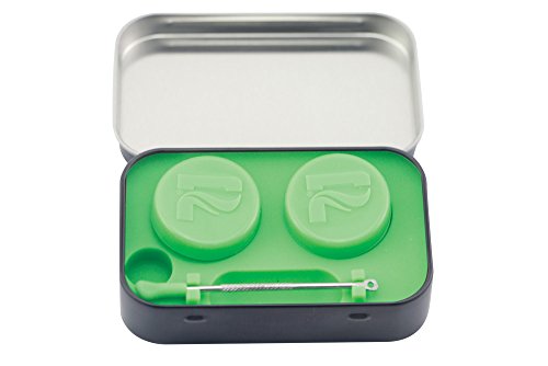 Pulsar Concentrate Kit with Silicone Containers and Tool (Green)
