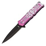 Pink Punisher Easy Open Folding Knife