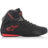 Alpinestars Sektor Vented Shoes - Black/Gray/Red - 6