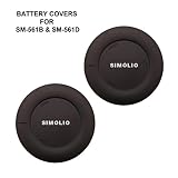2 Pack of SIMOLIO Replacement Battery Covers for IR Headphones