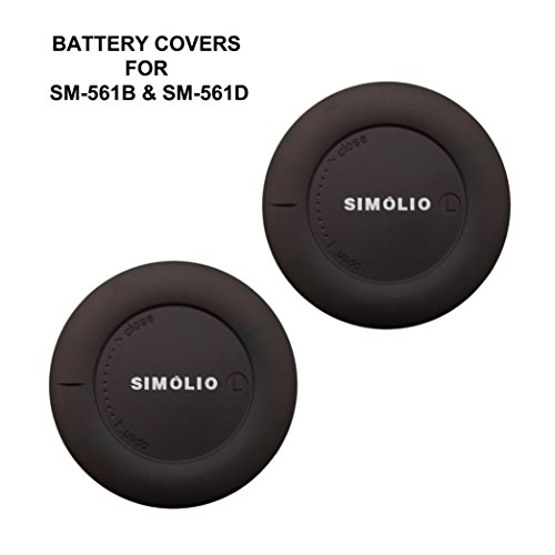 2 Pack of SIMOLIO Replacement Battery Covers for IR Headphones