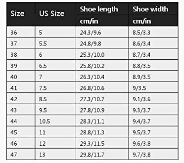 41 cm to us shoe size