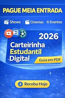 Livro Meia entrada Carteirinha estudantil, carteira de estudante guia pdf: Carteirinha de estudante