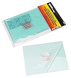 Forney 55750 Replacement Outer Protective Lens for Premier Series Auto Darkening Welding Helmets (2 Pack)
