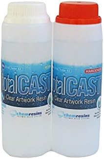 TotalCast Clear Artwork resin 17.5 ounce kit