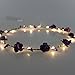 eVmo Set of 4 LED Flower Wreath Headband - Crown Floral Garland Bohemia for Festival Wedding Beach Park Party Child Headdress LE01
