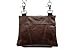 Leather Waist Bags, Leather Hip waist Belt Bag For Women, J152LB Rustic Vintage Style Leather Crossbody Bags For Women Clipon Leather Fanny Pack For Women
