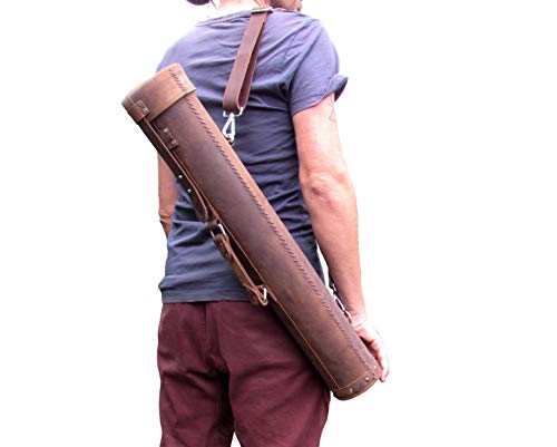 1 Leather+Document+Tube+Roll+Blueprint