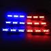 XKTTSUEERCRR 54x LED Ultra Bright Emergency Service Vehicle Dash Deck Grill Warning Flashing Strobe Light (Red & Blue)