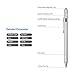 Evach iPad Active Stylus-Capacitive Digital Pen with 1.5mm Ultra Fine Tip, Touchscreen Stylus Pencil Compatible for iPad, Good for Drawing and Writing Stylus Pen Grey