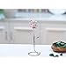 Matashi Chrome & Rose-Gold Plated Crystal Rose Metal Flower Tabletop Ornament w Clear Crystals – Elegant Home Decor Gift for Mom, Aunt, Grandma, Sister– Perfect for Mother’s Day, Birthday, Anniversary