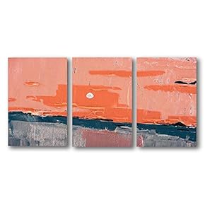 3 Panel Abstract Oil Painting Pictures Home Wall...