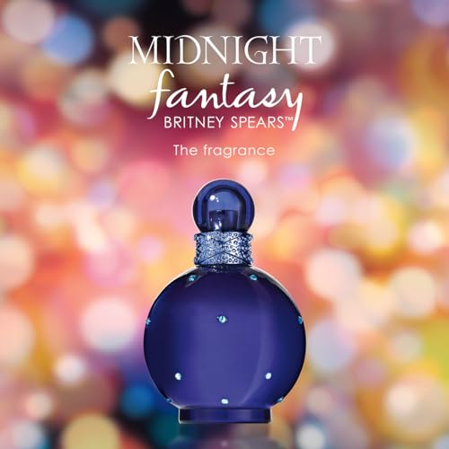 Britney Spears Women's Perfume, Midnight Fantasy, Eau De Parfum EDP Spray for Women, 3.3 Fl Oz