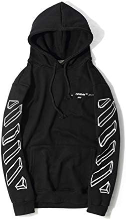 Adult Off OW Logo Cotton Pullover Hoodie Sweatshirtshirt for Men/Women