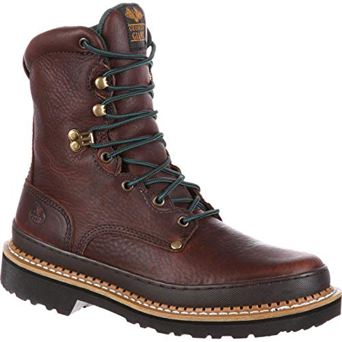 Georgia Boot Men's Georgia Giant G8374 Work Boot,Brown,12 M