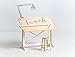 Miniature Drafting Table Model Kit Lasercut Architectural DIY Model with real Wood Tabletop