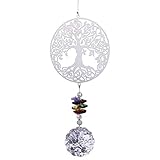 H&D Crystal Suncatcher Rainbow Maker, Tree of Life