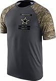 Dallas Cowboys 2016 Salute To Service T-Shirt Raglan Performance 13058