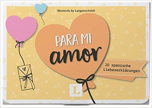 Para Mi Amor Kartchen Im Hubschen Mappchen 20 Spanische