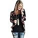 VESNIBA Women Irregular Long Sleeve Cardigans Casual Outwear Coat Tops