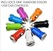 3 Light Up Phone Cords and 12v Car Charger [Bundle] LED Fast Sync Data Charger Cables Works With iPhone 5, 5c, 6, 7 - Automatic Color Changing Technology