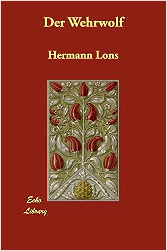 Der Wehrwolf German Edition Lns Hermann Lons Hermann 9781406871036 Amazon Com Books