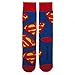 Superman Large All over Print Crew Socks