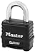 Master Lock-1178 Combination Padlock, Bottom, Black/Silver