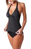 Women`s Push Up Tankini with Panty two pieces 1003AS-W300-f3774
