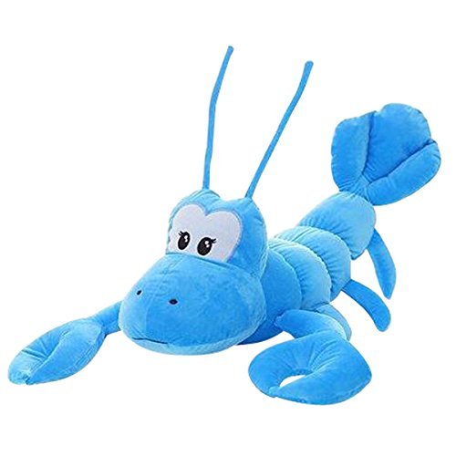 30 " Cute Blue Crayfish/Mini Lobster Plush Toy Soft Stuffed Animal Doll Wedding Xmas Christmas Birthday Valentine Gift